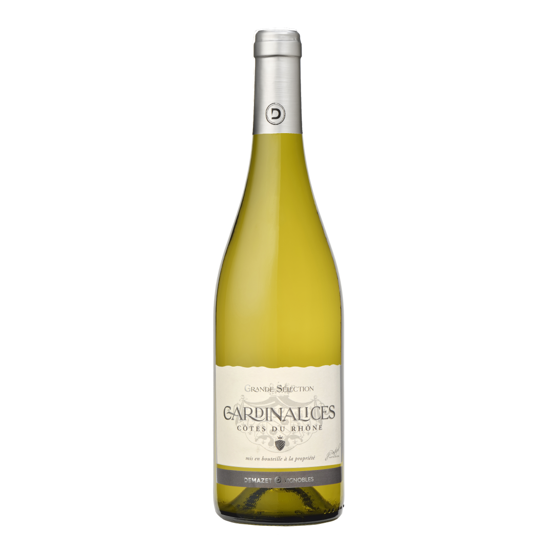 DEMAZET VIGNOBLES CARDINACLICES AOP CÔTES DU RHÔNE HVIDVIN 2024
